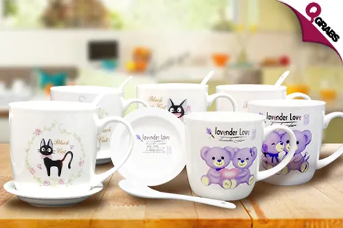 From QR19 Sip in Fun with Ceramic Mugs - Choose from Frozen-Themed Designs, Big Hero 6-Themed Designs & More! (Up to QR50 Value)